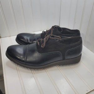 Kenneth Cole Mens Heart Knob Oxford Dress Shoes 10